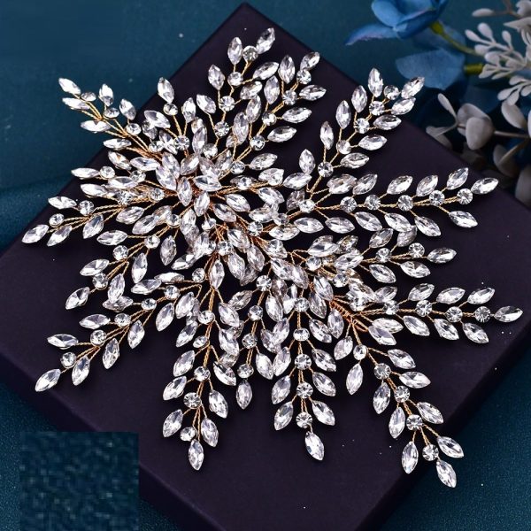⁦Wedding Dress Accessories Updo Hair Band⁩ - الصورة ⁦4⁩