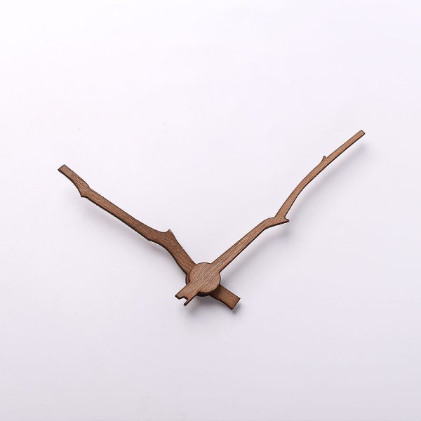 ⁦Walnut Wood Wall Clock Pointer Accessories 1214-inch⁩ - الصورة ⁦7⁩