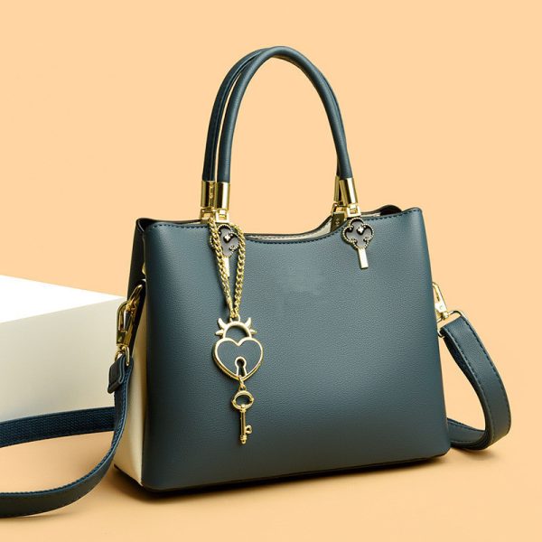 ⁦Women's Messenger Bag Fashion Color Contrast⁩ - الصورة ⁦6⁩