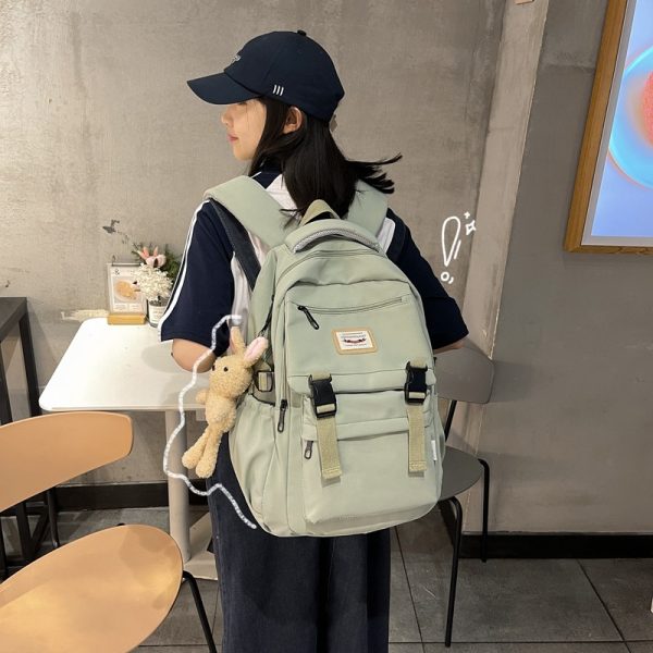 Women's Fashion Simple Large Capacity Backpack