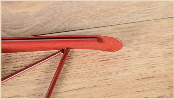 ⁦Vintage Wrought Iron Airplane Wall Decor Clock⁩ - الصورة ⁦6⁩