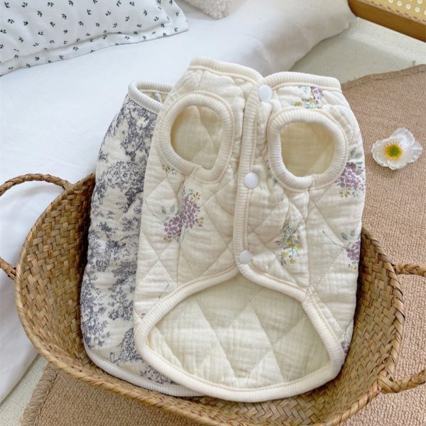 ⁦Pet Clothes Cotton-padded Clothes Home Clothes⁩ - الصورة ⁦3⁩