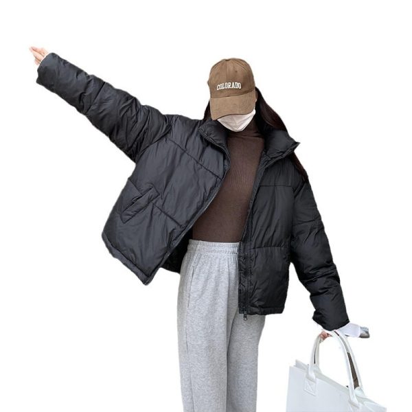 ⁦Women's Short Winter Bread Coat⁩ - الصورة ⁦5⁩