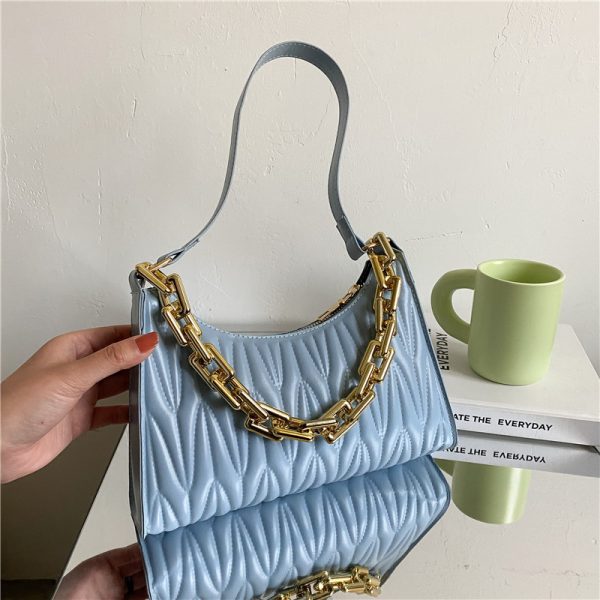 ⁦Fashion Acrylic Chain Underarm Bag⁩ - الصورة ⁦3⁩