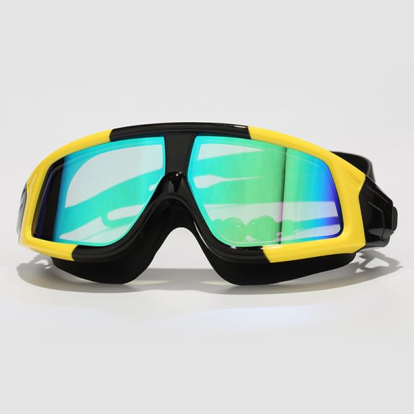 ⁦Swimming goggles  swimming goggles HD waterproof anti-fog goggles swimming goggles large box HD goggles⁩ - الصورة ⁦10⁩