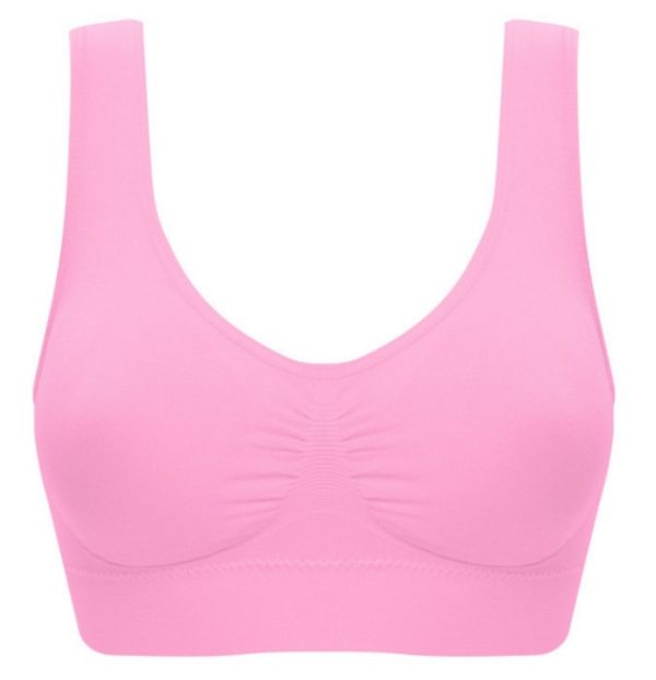 ⁦Women Yoga Tank Tops Sports Bra Workout Fitness Running Crop Top⁩ - الصورة ⁦8⁩