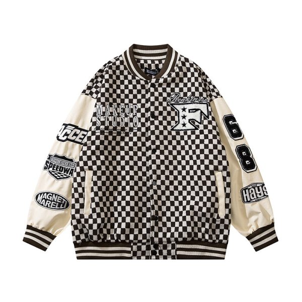 ⁦Stitching Men's And Women's Couple Jackets⁩ - الصورة ⁦4⁩