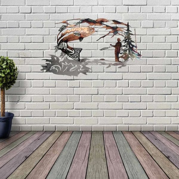 ⁦Home Decor Mallard Alloy Wall Art⁩ - الصورة ⁦6⁩