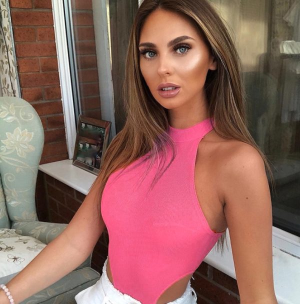 ⁦Women Halter Bodysuits Neon Elastic Tank Jumpsuit Fashion⁩ - الصورة ⁦6⁩