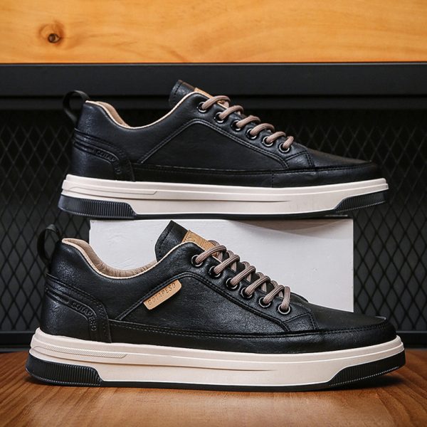 ⁦Men Sneakers Running Shoes Fashion Outdoor Sports Flats Shoes⁩ - الصورة ⁦5⁩