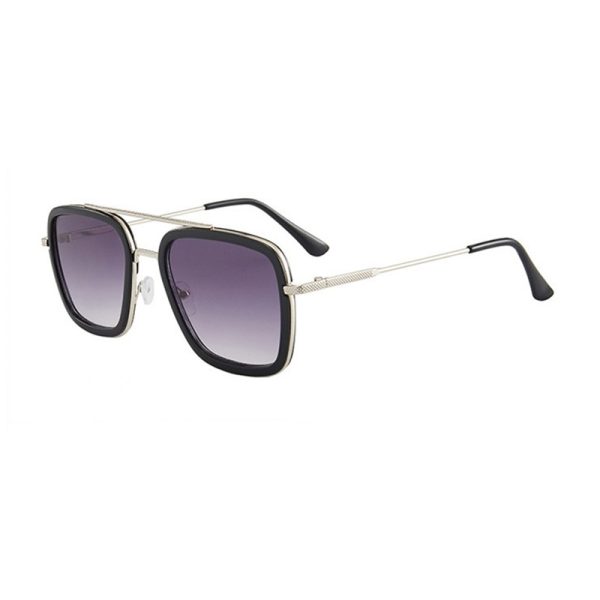 ⁦Sunglasses Male Sunglasses Women's Square Frame⁩ - الصورة ⁦6⁩