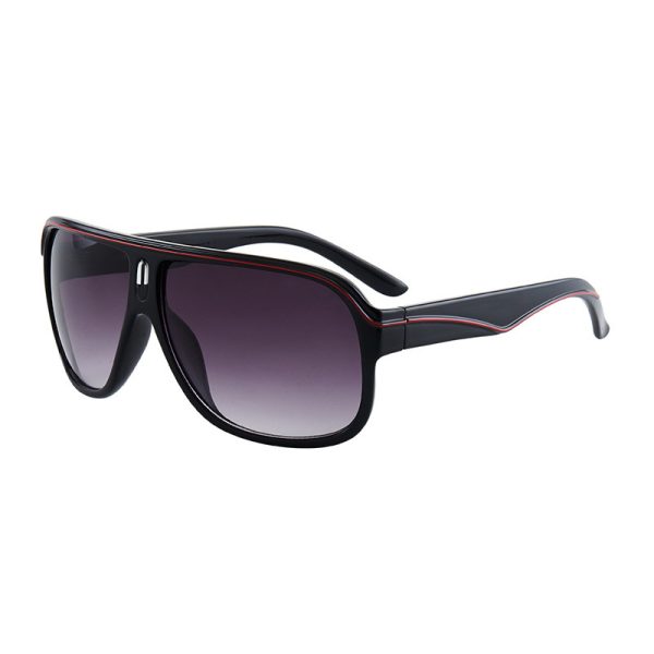 ⁦Sunglasses Large Frame Outdoor Sports Sunglasses Men And Women Same Style⁩ - الصورة ⁦3⁩