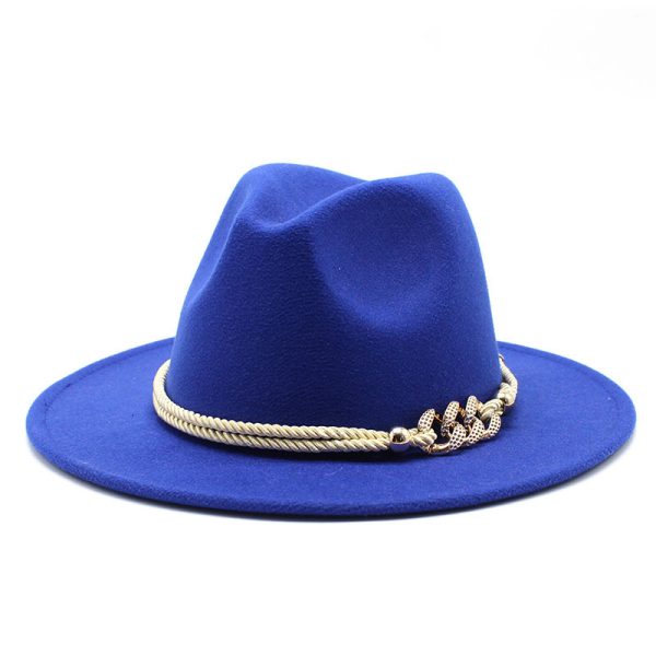 ⁦Women's Fedora Hats British Vintage Accessories⁩ - الصورة ⁦4⁩