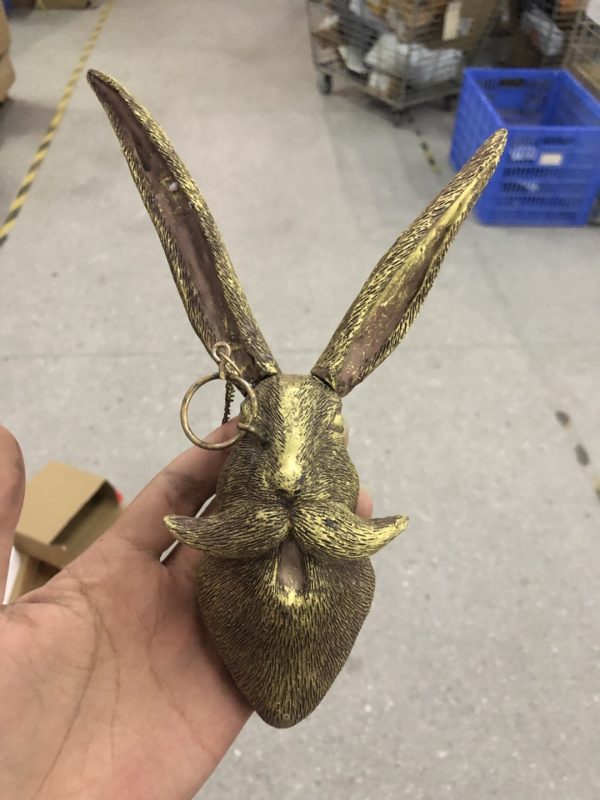 ⁦Antique Bronze Animal Pendant Indoor Home Bedroom Decor⁩ - الصورة ⁦10⁩