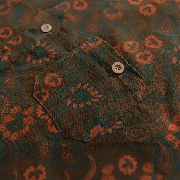 ⁦Autumn New Floral Shirt Vintage Shirt⁩ - الصورة ⁦4⁩