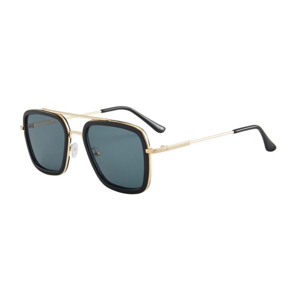 ⁦Sunglasses Male Sunglasses Women's Square Frame⁩ - الصورة ⁦2⁩