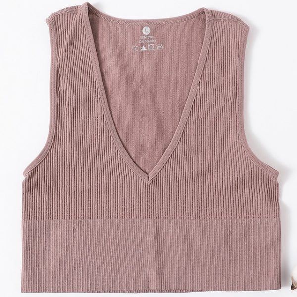 ⁦Chic Sexy Camisole Women Tank Crop Top Female Vest⁩ - الصورة ⁦4⁩