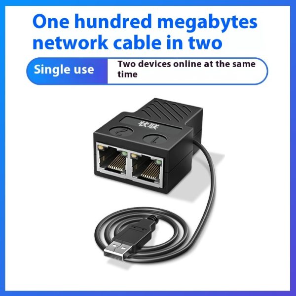 ⁦2-port 3-port One Divided Into Two Hub⁩ - الصورة ⁦5⁩