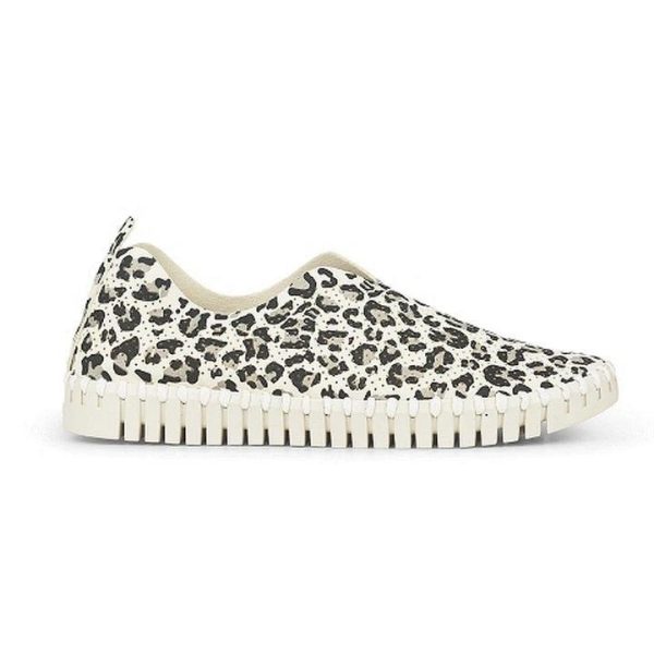 ⁦Leopard print single shoes snake print flats⁩ - الصورة ⁦4⁩