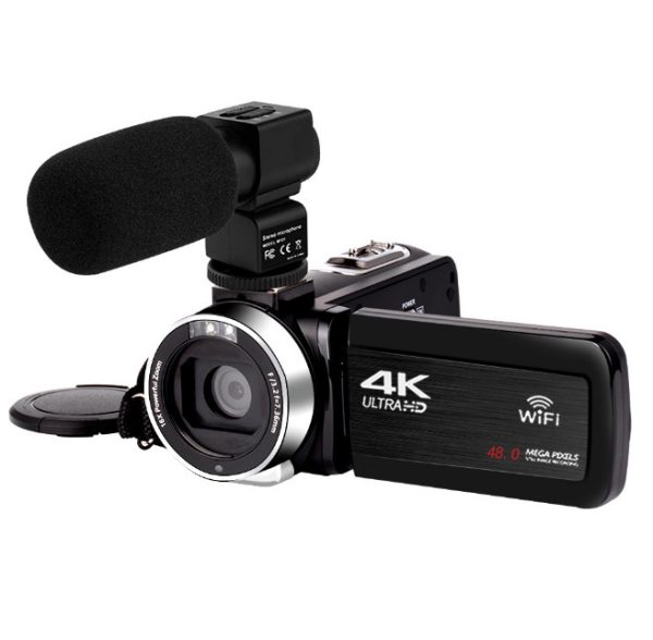 ⁦3.0 inch touch screen 4K video camera digital camera with wifi remote control⁩ - الصورة ⁦4⁩