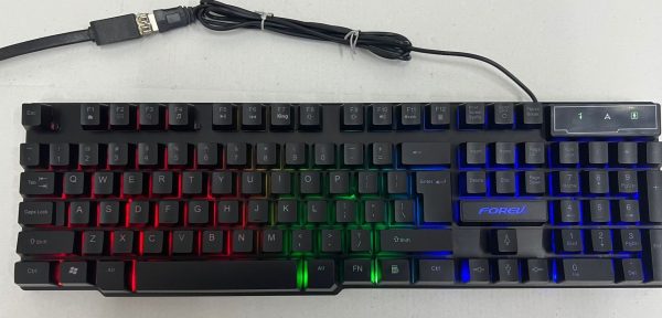 ⁦Wired Keyboard Luminous Desktop And Notebook Computer Accessories⁩ - الصورة ⁦7⁩
