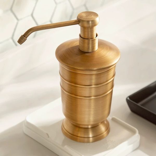 ⁦Bronze Bathroom Accessories Set⁩ - الصورة ⁦6⁩