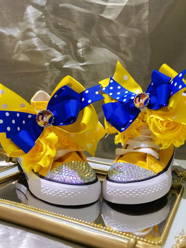⁦Student Shoes Men And Girls Canvas Shoes Fried Street Models⁩ - الصورة ⁦4⁩