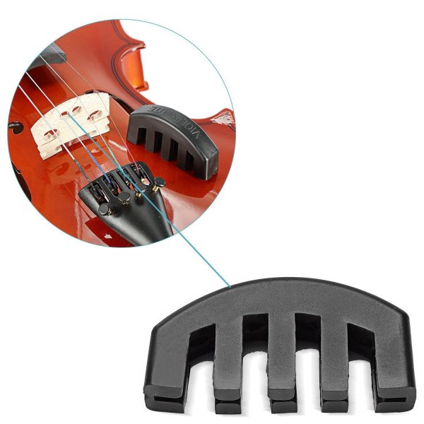 ⁦Violin Sourdine Violin Special Accessories Rubber Microphone⁩ - الصورة ⁦2⁩