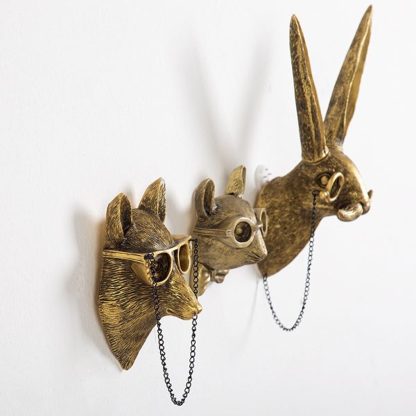 ⁦Antique Bronze Animal Pendant Indoor Home Bedroom Decor⁩ - الصورة ⁦4⁩
