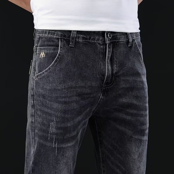 ⁦Summer Thin Stretch Jeans For Men⁩ - الصورة ⁦2⁩