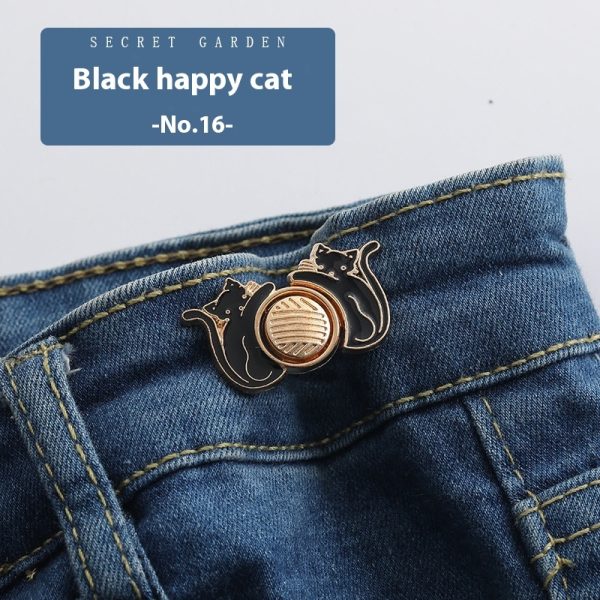 ⁦Waist Button Metal Buckle Nail-free Snap Fastener⁩ - الصورة ⁦7⁩