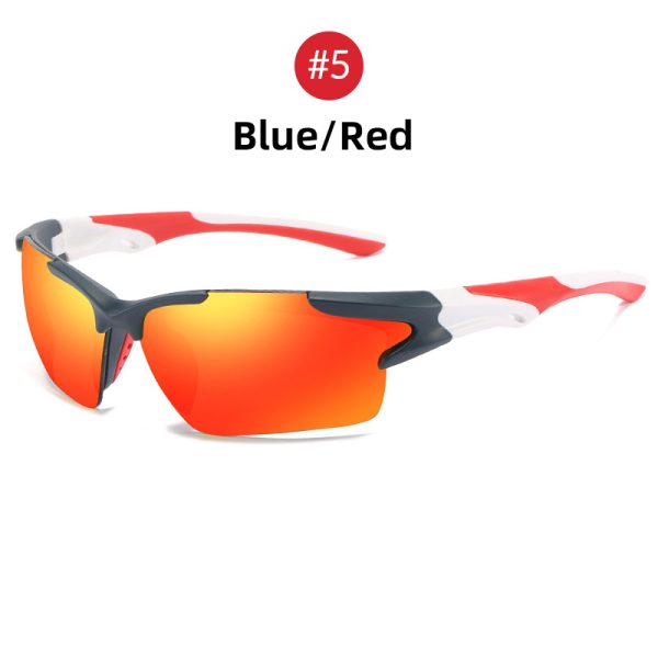 ⁦Colorful Film Driving Fishing Mirror Glasses⁩ - الصورة ⁦5⁩