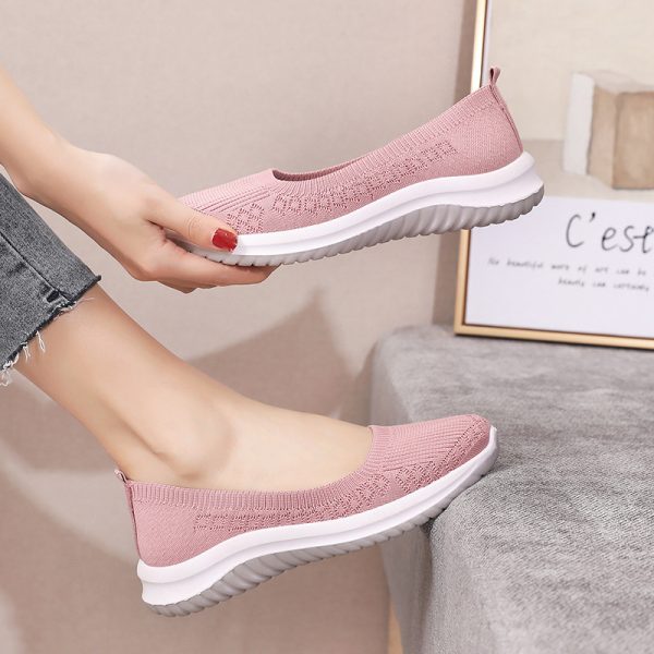 ⁦Women's Cloth Shoes Breathable Soft Bottom Comfortable⁩ - الصورة ⁦3⁩