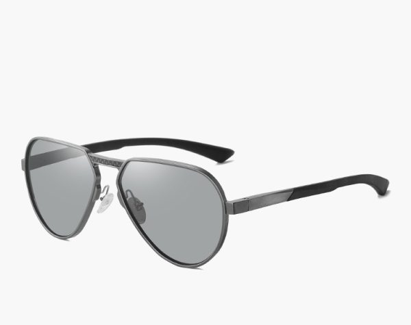⁦All-aluminum-magnesium Alloy Glasses Polarized Large Frame Glasses⁩ - الصورة ⁦6⁩