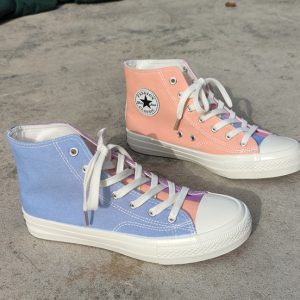 Men's Shoes UV Color Changing Canvas Shoes Men