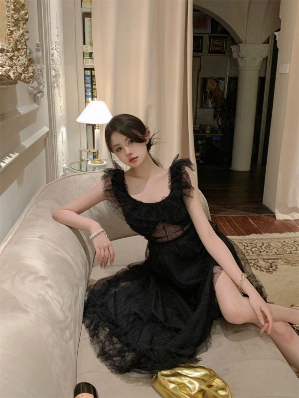 ⁦Fashion Slit Tank Top Dress Women⁩ - الصورة ⁦5⁩