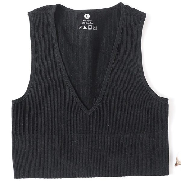⁦Chic Sexy Camisole Women Tank Crop Top Female Vest⁩ - الصورة ⁦6⁩