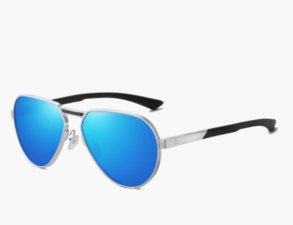 ⁦All-aluminum-magnesium Alloy Glasses Polarized Large Frame Glasses⁩ - الصورة ⁦5⁩