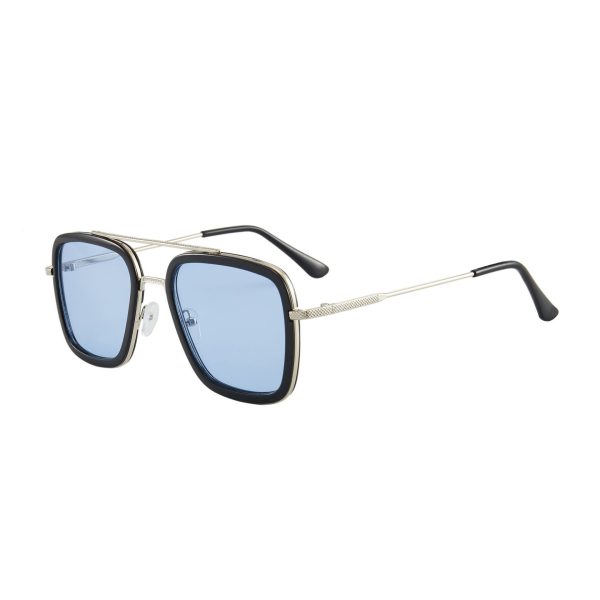 ⁦Sunglasses Male Sunglasses Women's Square Frame⁩ - الصورة ⁦7⁩