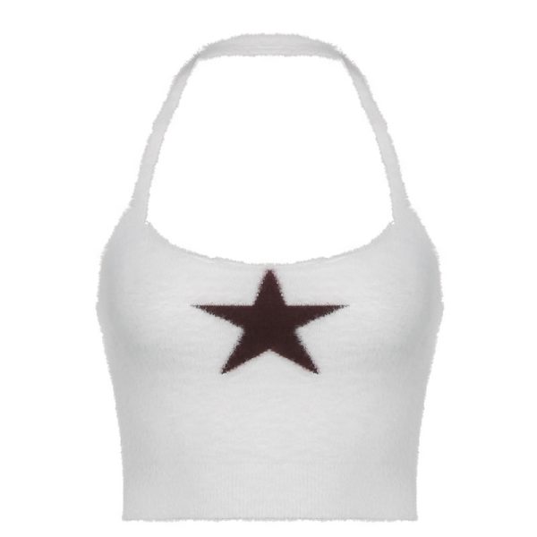 ⁦American Star Fur Neck Tank Top For Women⁩ - الصورة ⁦5⁩