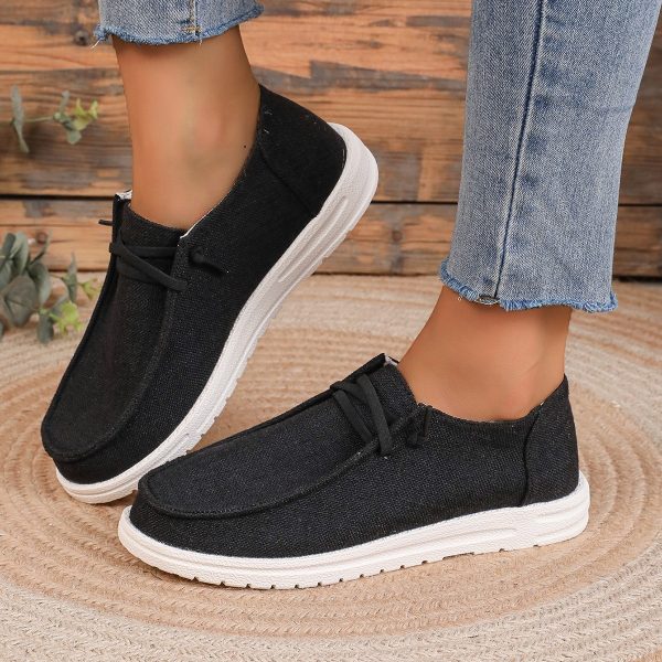 ⁦Women's Fashion Comfort And Casual Canvas Shoes⁩ - الصورة ⁦4⁩