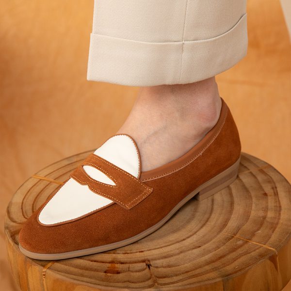 ⁦Summer Casual Leather Shoes For Men⁩ - الصورة ⁦2⁩