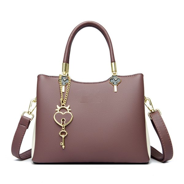 ⁦Women's Messenger Bag Fashion Color Contrast⁩ - الصورة ⁦4⁩