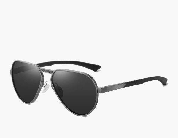 ⁦All-aluminum-magnesium Alloy Glasses Polarized Large Frame Glasses⁩ - الصورة ⁦3⁩