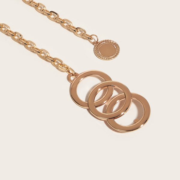 ⁦Atmospheric Metal Pendant Waist Chain Women Accessories⁩ - الصورة ⁦4⁩