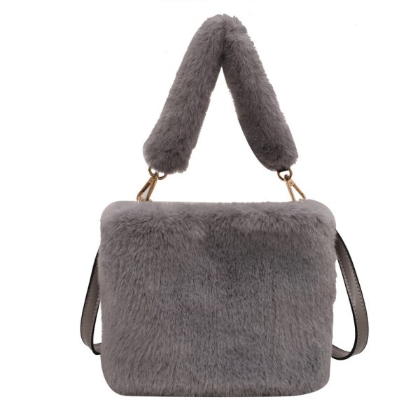 ⁦Women's Fashion Casual Plush Crossbody Bag⁩ - الصورة ⁦7⁩