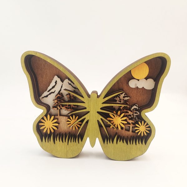 ⁦Wooden Crafts Decoration Creative Home Decoration⁩ - الصورة ⁦2⁩