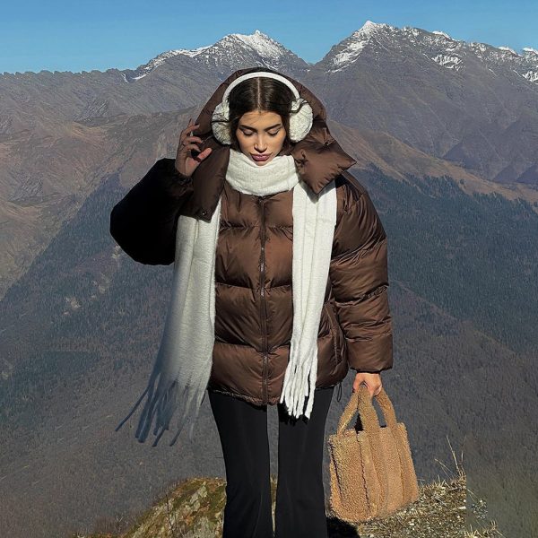 ⁦Women's Bread Coat Warm Loose Padded Coat⁩ - الصورة ⁦4⁩