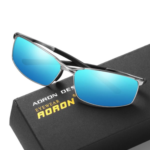 ⁦Men's Metal Sports Polarized Glasses Popular⁩ - الصورة ⁦4⁩