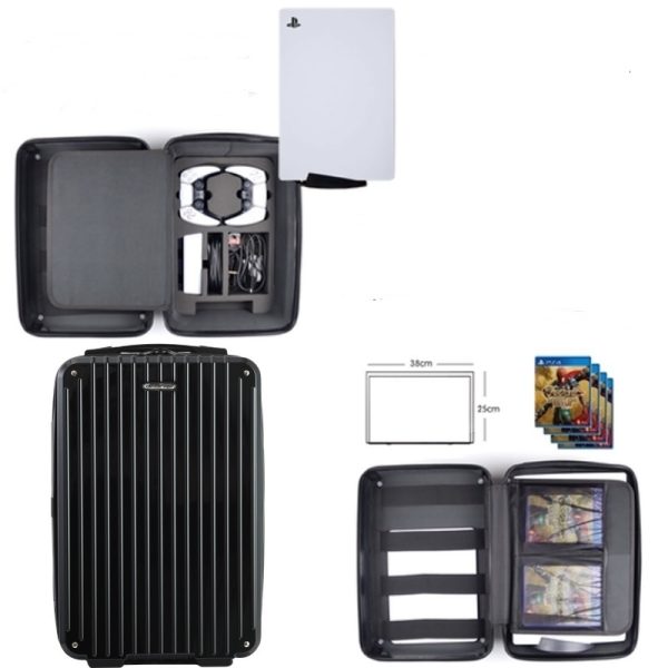 ⁦Storage Box Free Base Hard Shell Thickened Protection Pack Portable Full Set Of Accessories⁩ - الصورة ⁦7⁩